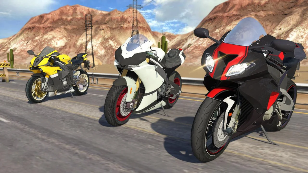 Bike Attack Race Game Driving - Image screenshot of android app