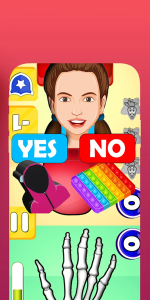 yes or no challenge fidget tra - عکس بازی موبایلی اندروید