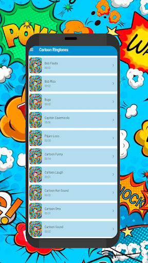 Cartoon Ringtones - Image screenshot of android app