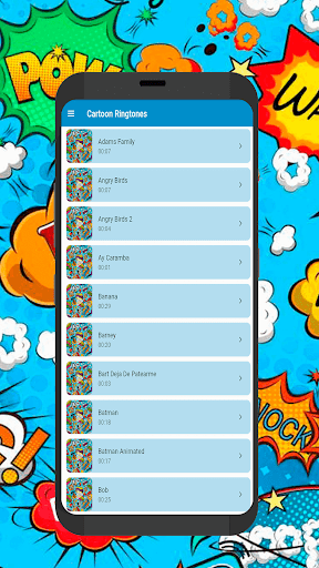 Cartoon Ringtones - Image screenshot of android app