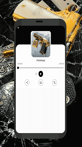 Gun Ringtones - Image screenshot of android app