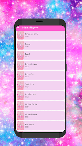Princess Ringtones - Image screenshot of android app