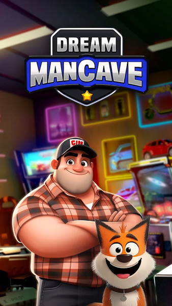 Dream Mancave - Match 3 Games - Gameplay image of android game
