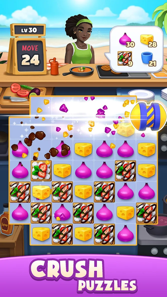 Chef Match - Gameplay image of android game