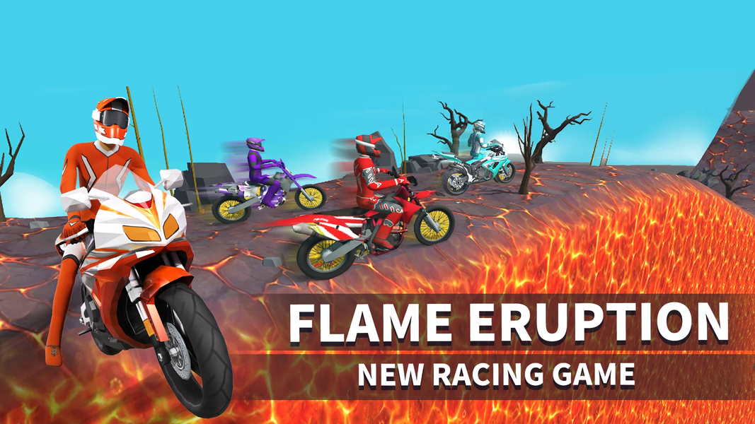 Motocross Bike Racing Game - عکس بازی موبایلی اندروید