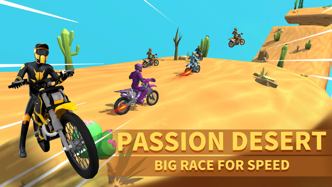 Motocross Bike Racing Game - عکس بازی موبایلی اندروید