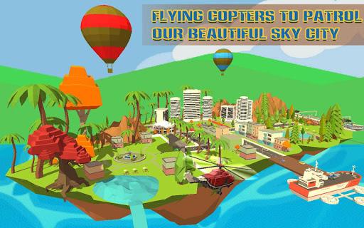 Helicopter Rescue Sky City - Gameplay image of android game