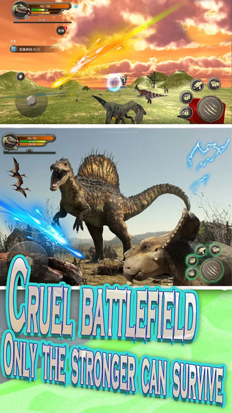 Mech Dinosaur War - Gameplay image of android game