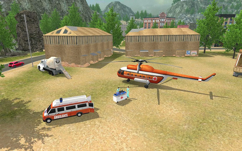 Emergency Ambulance Pro - Gameplay image of android game