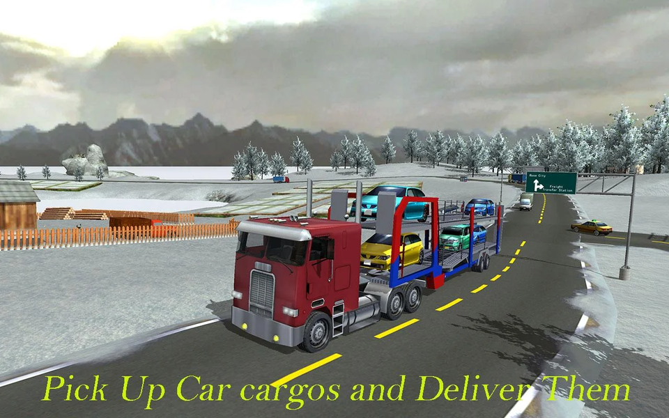 Euro Truck Driver Pro - عکس بازی موبایلی اندروید