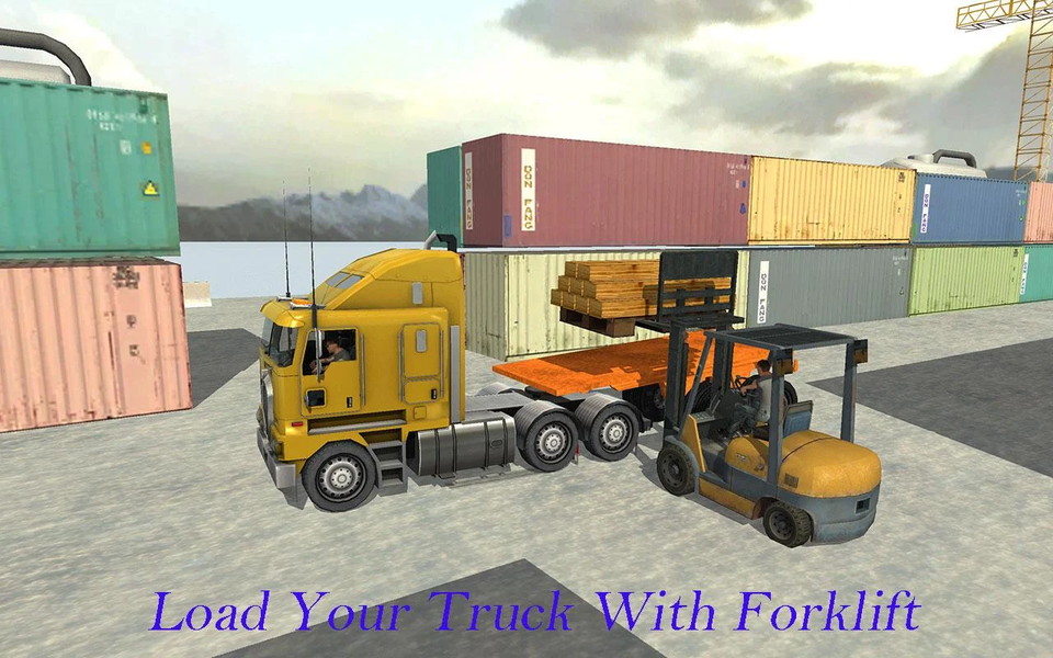 Euro Truck Driver Pro - عکس بازی موبایلی اندروید