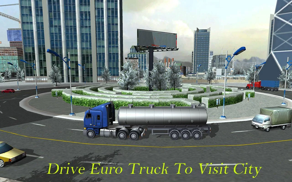 Euro Truck Driver Pro - عکس بازی موبایلی اندروید