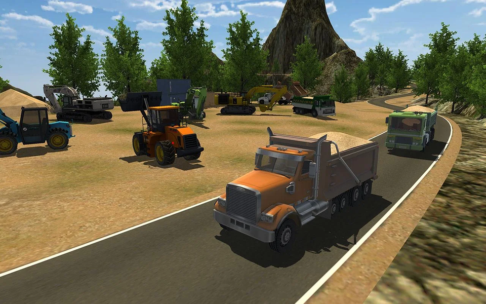 Excavator: Dump Truck & Loader - عکس بازی موبایلی اندروید