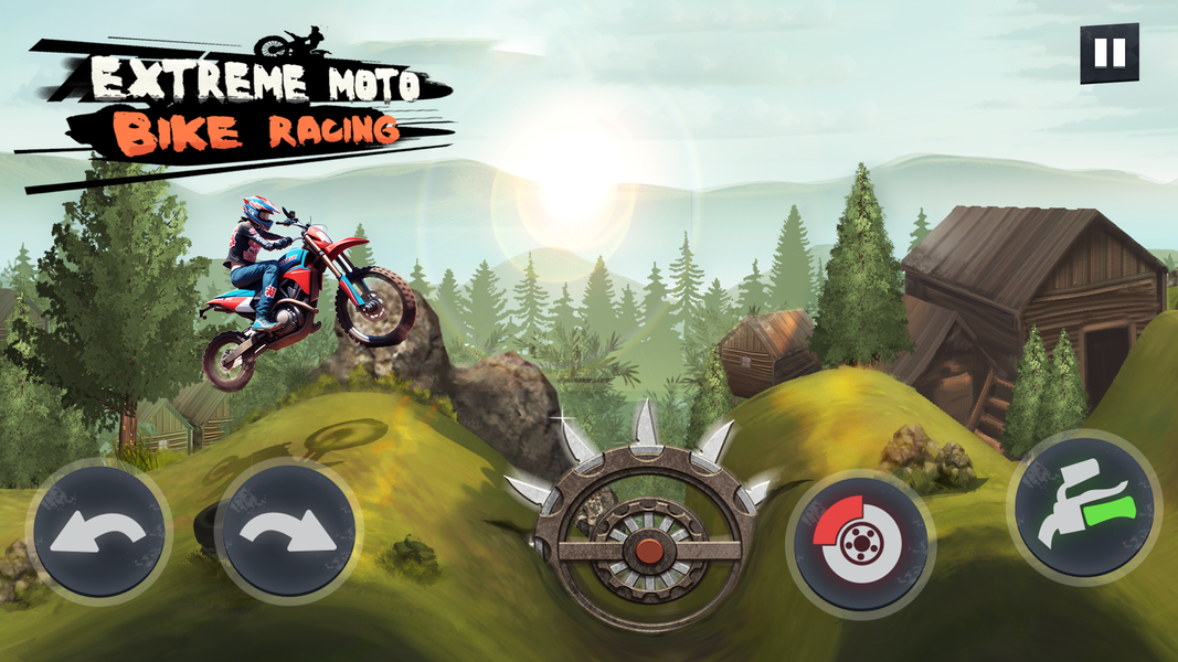 Extreme Moto Bike Racing - Gameplay image of android game