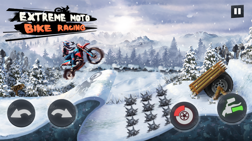 Extreme Moto Bike Racing - Gameplay image of android game