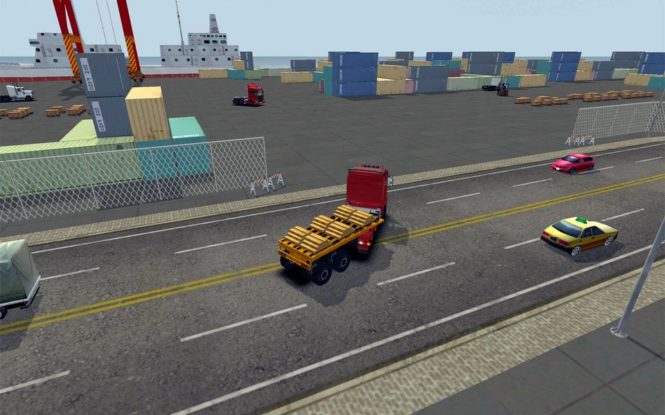 Forklift Simulator - Gameplay image of android game