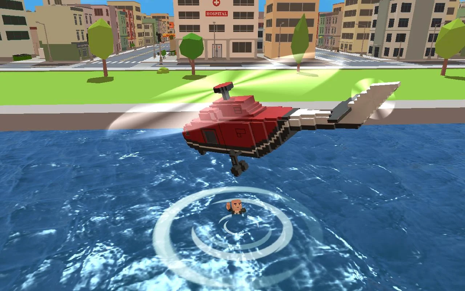 Helicopter Rescue Simulator - عکس بازی موبایلی اندروید