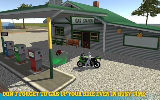 Moto Rider Delivery Racing - عکس بازی موبایلی اندروید