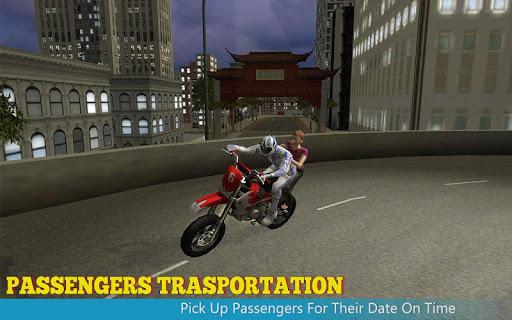 Moto Rider Delivery Racing - Gameplay image of android game