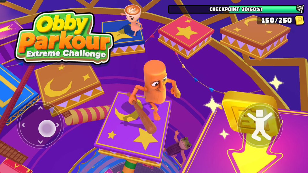 Obby Parkour Extreme Challenge - عکس بازی موبایلی اندروید