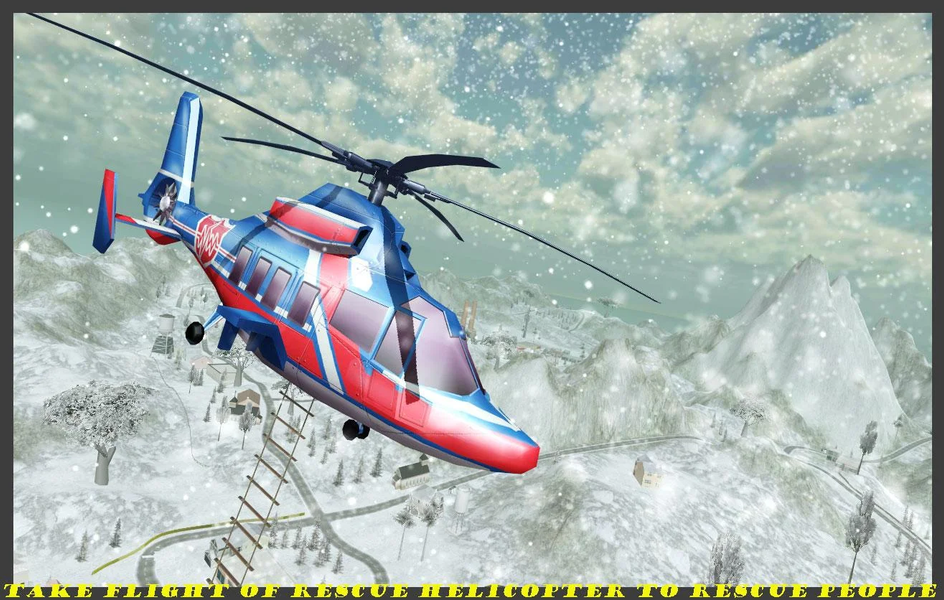 Rescue Helicopter Game - Gameplay image of android game
