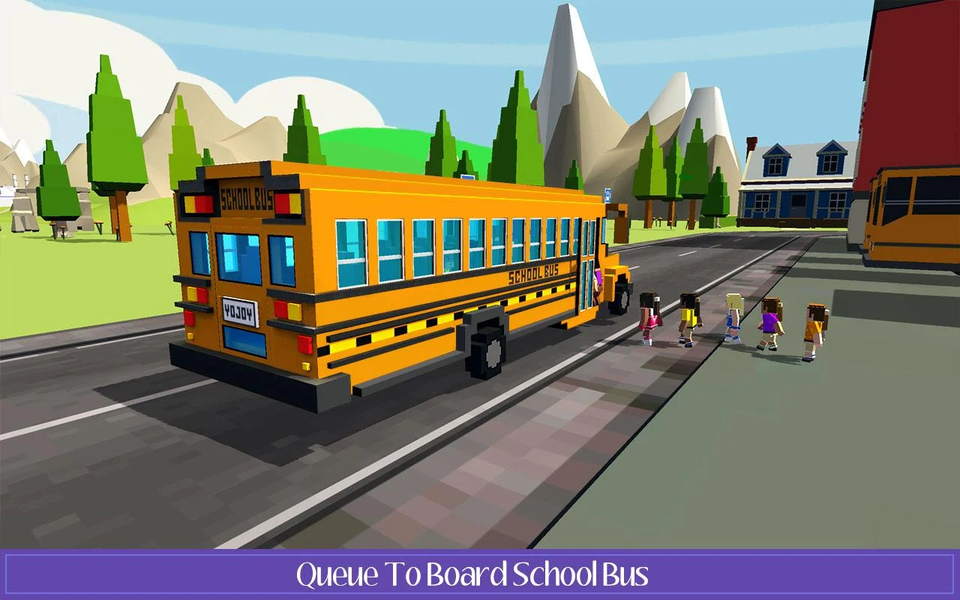 School Bus Farm Driving - عکس بازی موبایلی اندروید