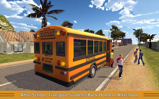 School Bus Game Pro - Gameplay image of android game