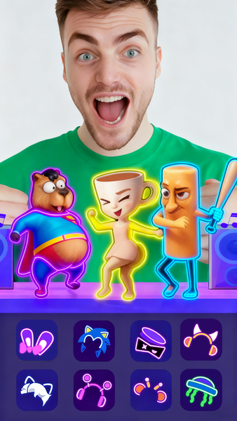 Tic Tac Toe Fun Games - عکس بازی موبایلی اندروید