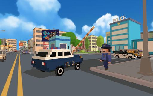 Ultimate Police Blocky City - Gameplay image of android game