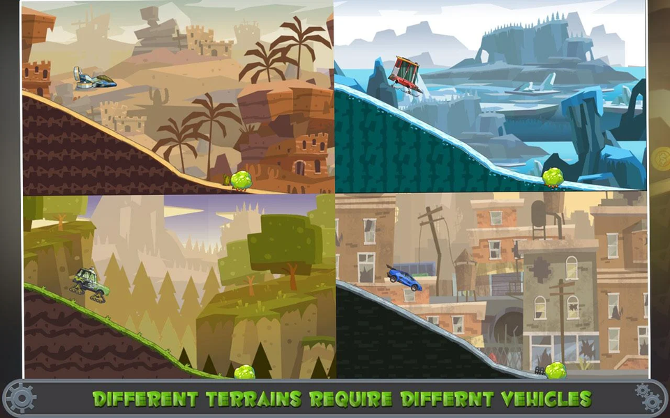 Zombie Hill Trip Derby Racing - عکس بازی موبایلی اندروید
