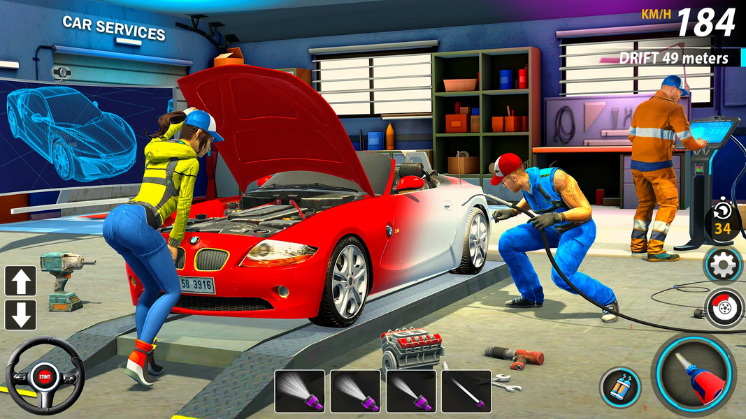 Car Wash Games: Car Simulator - عکس بازی موبایلی اندروید