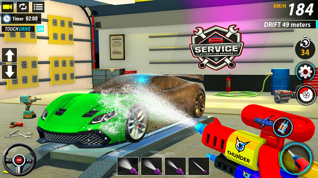 Car Wash Games: Car Simulator - عکس بازی موبایلی اندروید