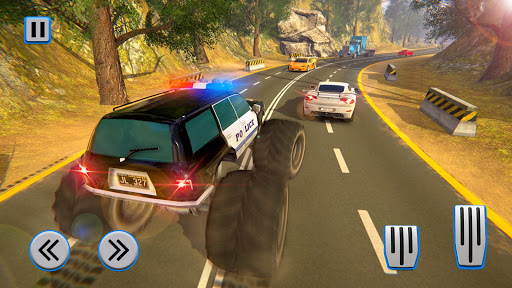 Police Monster Truck Car Games - Gameplay image of android game