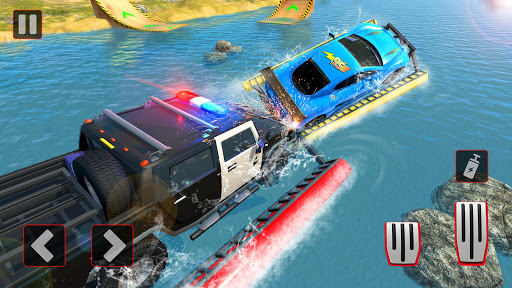 US Police Car Helicopter Chase - Gameplay image of android game