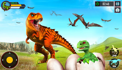 Dino Run 3D : T-rex Runner Ultimate APK برای دانلود اندروید