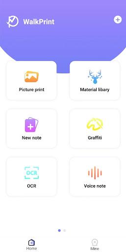 WalkPrint - Image screenshot of android app
