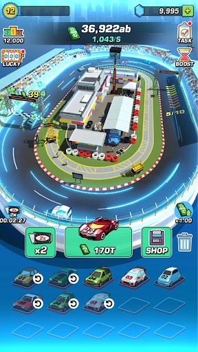 Idle Car Racing - Gameplay image of android game