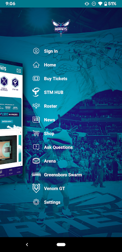 Charlotte Hornets - Image screenshot of android app