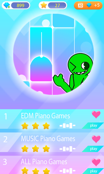 Garten of Banban Piano Game - Gameplay image of android game