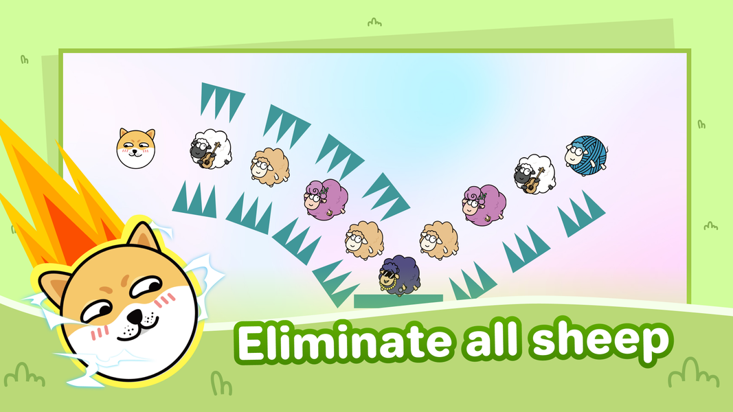 Dog Sheep War！ - عکس بازی موبایلی اندروید