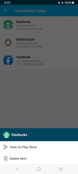 App Uninstaller - عکس برنامه موبایلی اندروید