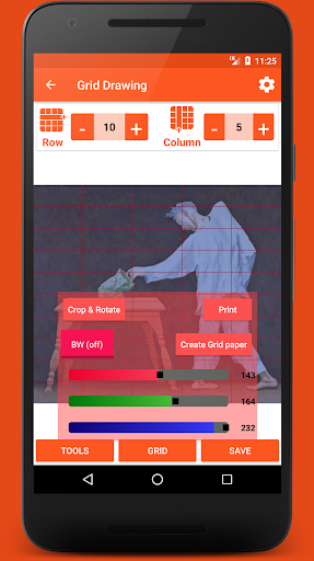 Grid Drawing ( Pixel Art ) - Image screenshot of android app