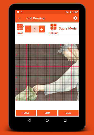 Grid Drawing ( Pixel Art ) - Image screenshot of android app
