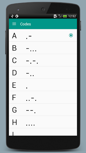 Morse Code Generator - عکس برنامه موبایلی اندروید
