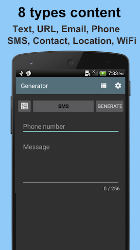 QR Code Generator - Image screenshot of android app