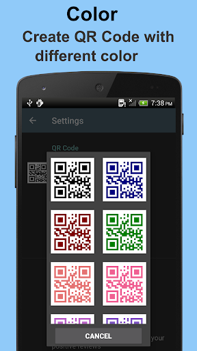 QR Code Generator - Image screenshot of android app