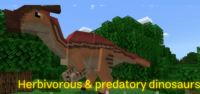 Jurassic Dinosaurs Mod - عکس برنامه موبایلی اندروید