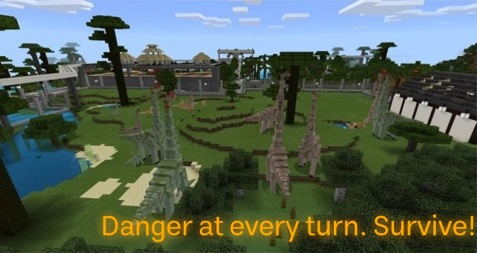 Jurassic Dinosaurs Mod - عکس برنامه موبایلی اندروید