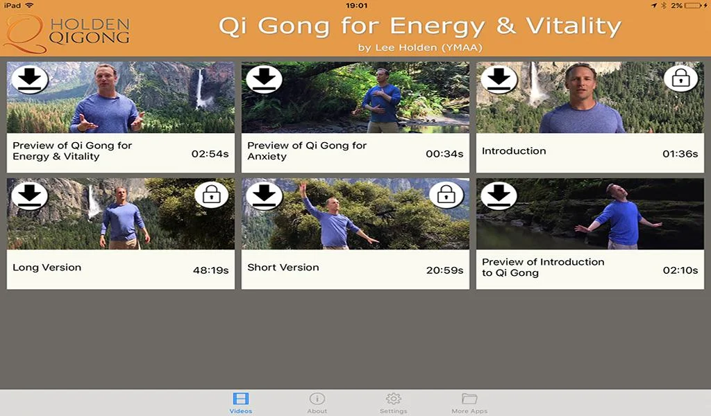 Qi Gong for Energy & Vitality - Image screenshot of android app