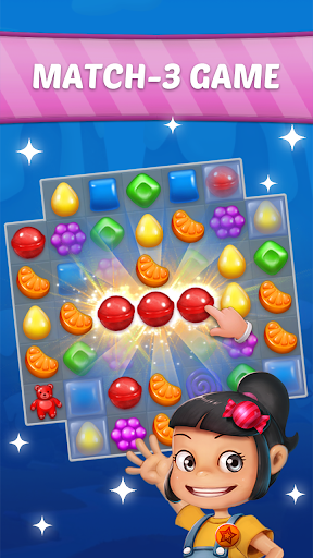 Candy Sweet Story:Match3Puzzle - عکس بازی موبایلی اندروید